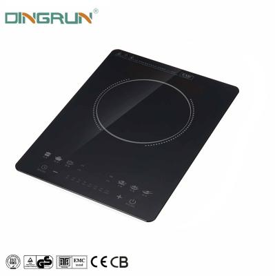 China Household Factory Price Touch Control Induction Cooktop One Burner Black Induction Cooker For Kitchen for sale