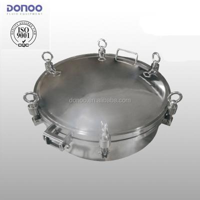 China Tank Truck Tanker Truck Locking Stainless Manhole Cover for sale