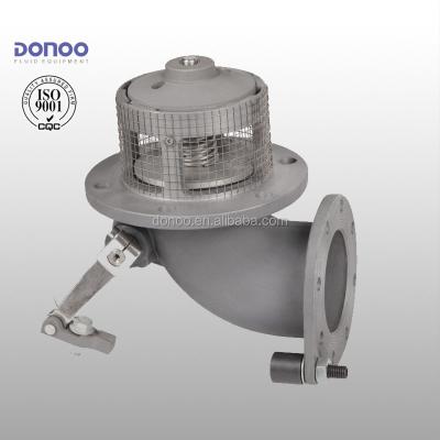 China Aluminum Alloy Aluminum Manual DONOO Bottom Valve For Oil Tanker Truck for sale