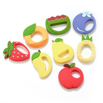 China High Quality Baby Silicone Fruit Teether Bpa Free Baby Toy Teether Chewing Toys China Manufacturer Chewing Toys Bpa Fre Silicone Baby Teether for sale