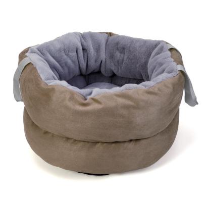 China 2022 Factory price viable soft plush fanno durable pet bed for dog suede sleep multifunctional pet bed cat pet bed for sale