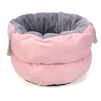 China 2022 Durable Hot Selling Durable Amazon Super Soft Plush Pet Bed For Dog Suede Multifunctional Sleeping Pet Bed Cat Pet Bed for sale