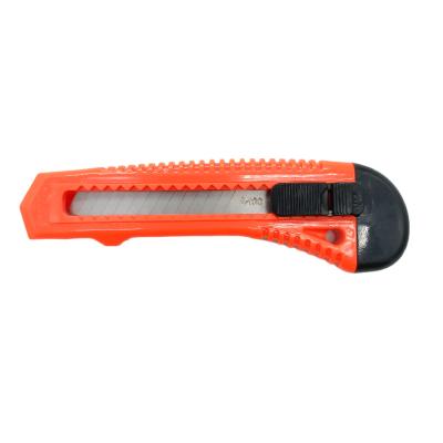 China New Design Mini Utility Edc Utility Knife Promotional Custom Made Good Quality ABS Plastic 18Mm for sale