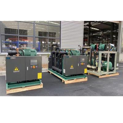 China Bizer compressor units high temperature Multi-parallel screw compressor HSK5343-30 condensing units for sale