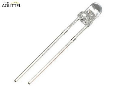 China 3mm Round Top LED Ultra Bright RGB White Clear Plug-in Light Emitting Diodes LED for sale