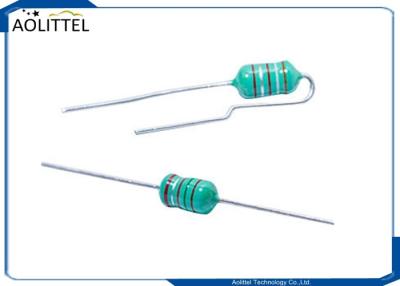 China bobina inalámbrica del cargador de 0.22uH 400mA 0.4Ohm 25.2MHZ, código de color fijo axial del inductor de la obstrucción revestida de epoxy 2.8x4.8m m en venta