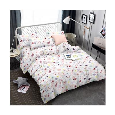 China Dye Printing Bed Sheet Fabric 100% Polyester Microfiber Good Color-Fastness Tear-Resistant for sale