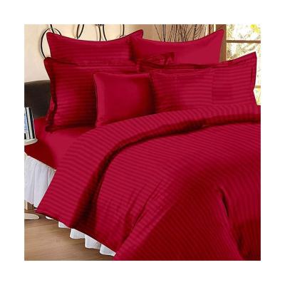 China 100% Polyester Tear-Resistant Fabric Embossed Hotel Bed Sheet Fabric for sale