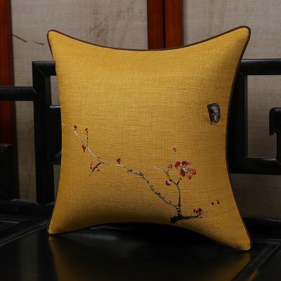 China Viable Popular Plum Blossom Custom Multifunctional Embroidered Pillow Case for sale