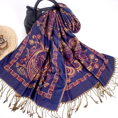 China 2021 Spring Latest Fancy New European American Excellent Scarves Summer Soft Silk Long Scarves for sale