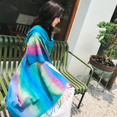 China Fashion New Design 100% Silk Luxury Ladies Casual Scarves Silk Scarf For Women Scarf for sale