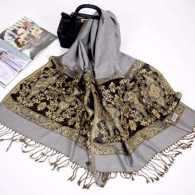 China Casual Wholesale Customized New Design Digital Printing Scarf Silk Polyester Printed Accessories Scarf for sale