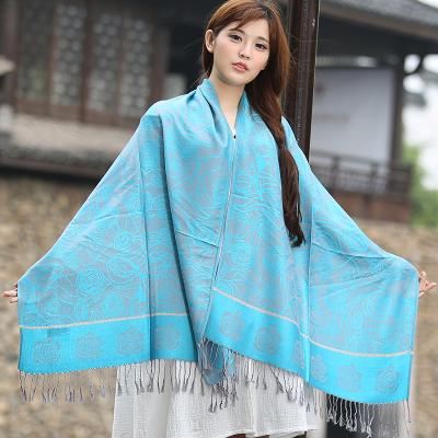 China 2021 New Casual Fashion Luxury Casual Custom Design Cotton Shawls And Scarves For Women for sale