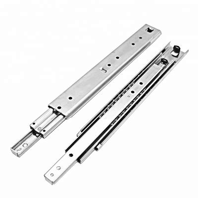 Κίνα Industrial Ball Bearing Mount Slide 120kg Heavy Duty Load Bearing Rail Slides 53mm Bottom Drawer Slides προς πώληση