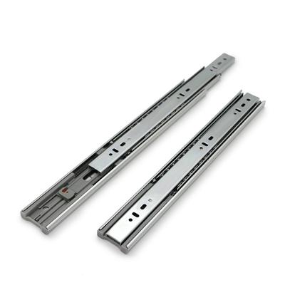 Κίνα 3 Fold+Full Extension+Ball Bearing+Cushion Pull Out Soft Narrow Drawers Guides For Drawers προς πώληση