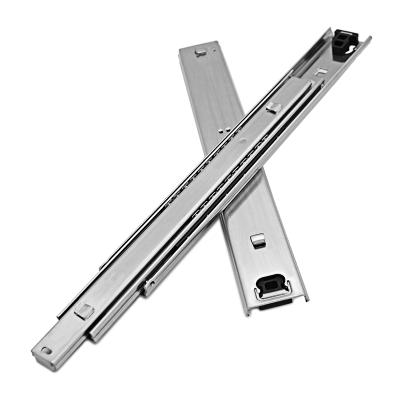 China Heavy load 53MM kitchen drawer parts/installing slide support drawer rails/drawer bayonet for sale