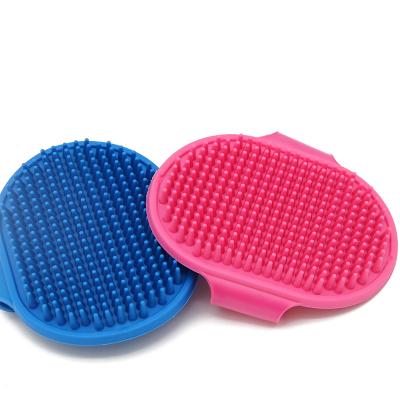 China Dogs Pet Grooming Brush Bathing Massage Brush Comb Rubber Factory OEM Silicone Pet Wholesale Cleaning And Grooming Products For Dogs for sale