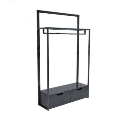 China Corrosion Protection Display Fitting Shop Display Stand Clothing Rack Bag Display Belt Rack for sale