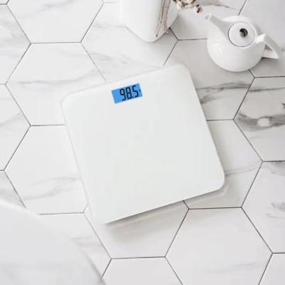 China Weight Function Digital Bathroom Scales Plastic Bathroom Scale for sale