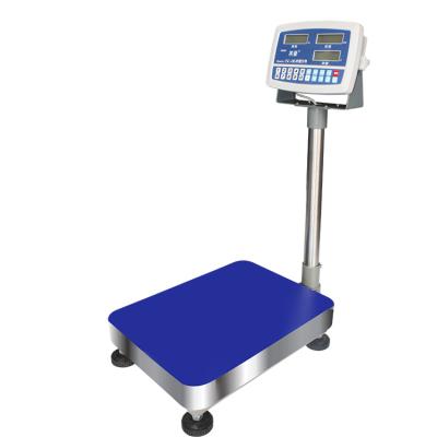 China Hot Sale 60-600kg Stainless Steel Platform Scale OEM/ODM Digital Digital Display Platform Scale 100KG Electronic Weighing Price LED Display for sale