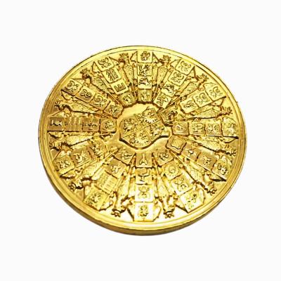 China Europe Sports Metal Challenge Mini Home Decoration Hot Sale Personalized Roman Booteen Islamic Coin for sale