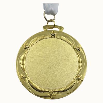 China Metal Medal Customize Own Blank Metal Raw Material Awards Brass Medal Engraving Insignia Terminal 70mm Military Blank Medal for sale