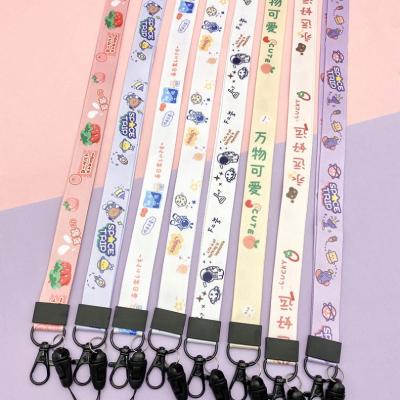 China New Arrival Office/Polyester Gift/Event Supplier and Custom Fast Shipping Wap Lanyard Key Chain Fashion Lanyard for sale