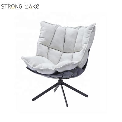 China Luxury Scandinavian Style Chair Bedroom Swivel Recliner Living Room Lounge Chair For Sale for sale