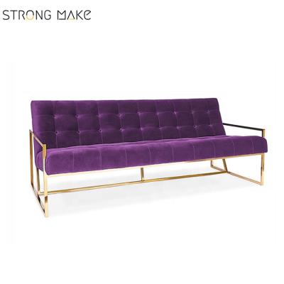 China Best Price Luxury Velvet Sofa Bed Sofa Chair Hotel High Quality Leisure Sofa Living Room Sofa for sale