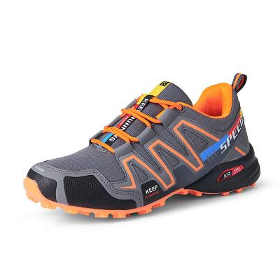 China Wholesale Custom Factory Price PU Outdoor Shoes Hiking Salamon Men's Waterproof Hiking Shoes For Climbring for sale