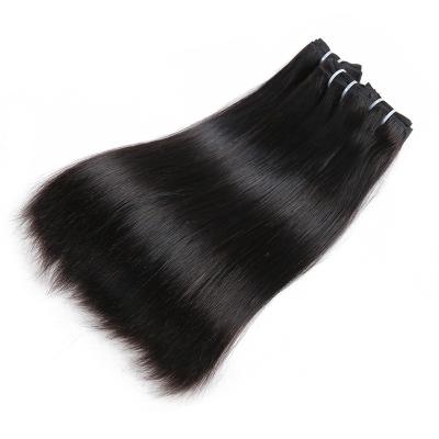 China Wholesale Retail Women's Straight Black Indian Hair Straight Raw Natural Anahair Wigs Hair Extensions Long Real for sale