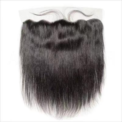 China Straight, Wavy, & Curly Hair Straight Natural Black 100% Raw Hair: Wholesale Transparent 13x4 Lace Headband. for sale