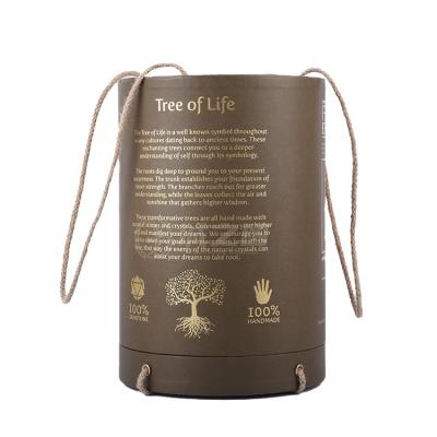 China Biodegradable Custom Logo Cylinder Container Paper Tube Eco Friendly Large Cardboard For Jewelry for sale