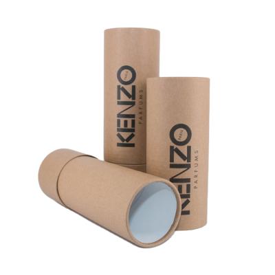 China Biodegradable cardbboard tubes package for custom packaging perfume making for fragrancec poster for sale