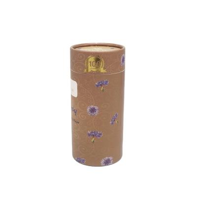 China Biodegradable Corrugated Packing Boxes for Tea and Coffee, Paper Tube Packages for Food for sale