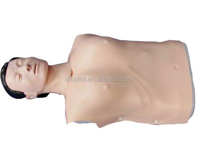 China Realistic Human Simulation Emergency Skills Training Manikin Male Half Body CPR Dummy for sale