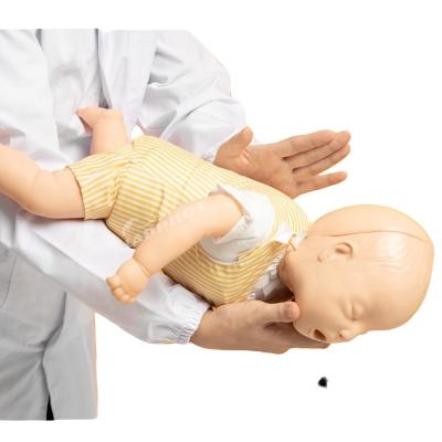 China Baby Heimlich Manoeuvre verstikkende pop voor menselijke levensgrootte baby CPR demonstratie Te koop