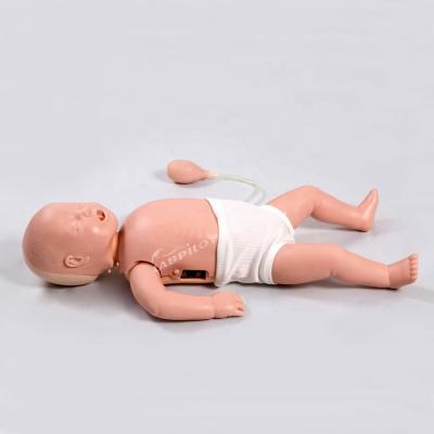 China Manikin Mobile Interactive Baby Resuscitation Simulator Wireless Infant CPR Training for sale