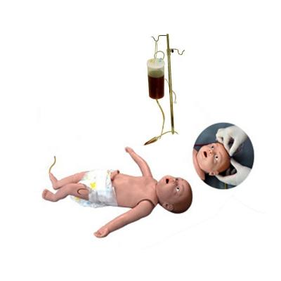 China Nasal Feeding Tube Function 2 Infant Nursing Teaching Doll Venipuncture Training Manikin for sale