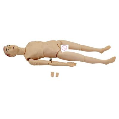 China Flexible Male Nursing Training Mannequin for Clinical Teaching Basic Patient Care Doll for sale