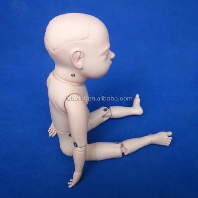 China Newborn Baby Girl Nursing Manikin Essential for Baby Care Training in Nurse School for sale