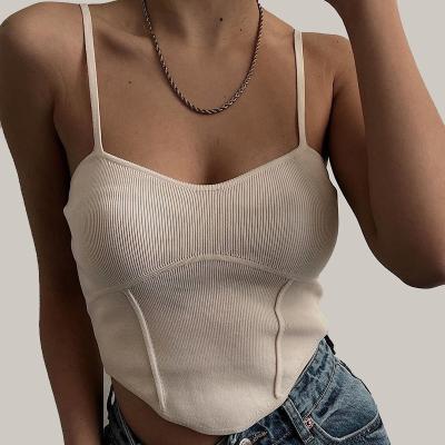 China Solid Color QUICK DRY Women Camisole Nerd Tube Crop Sleeveless Sexy Tops Simple Tops For Women Teen 2022 Girls for sale