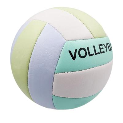 China Soft Outdoor Best Price Professional Sport PVC Volleyball Balls Indoor High End Nylon Rubber for sale