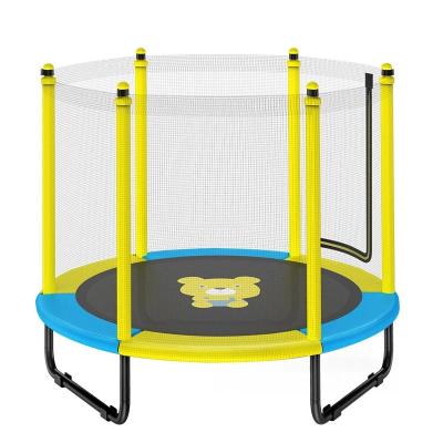 China 2022 Sales Indoor Outdoor Child Mini Inflatable Trampolines Detachable Anti Slip for sale