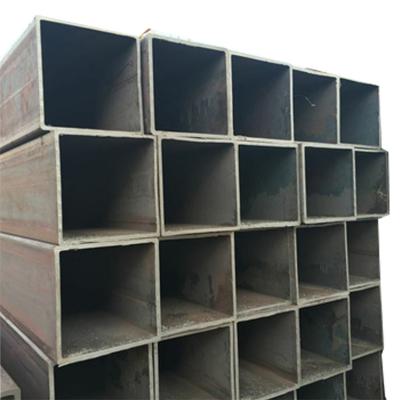 China Black Structure Pipe Iron Square And Rectangular Tube For Structure Frame Use Thick Wall Square Pipes for sale