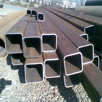 China Structure pipe 120x80 astm a500 steel profile square pipe tube for sale