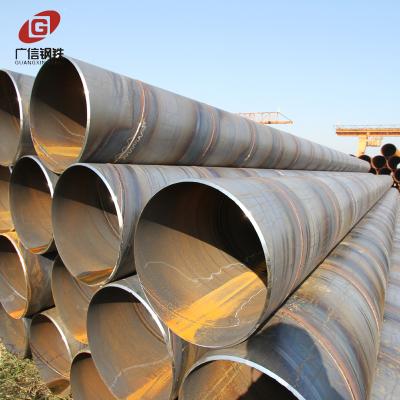 China water supply api5l carbon welded spiral round steel pipe price per kilogram for sale