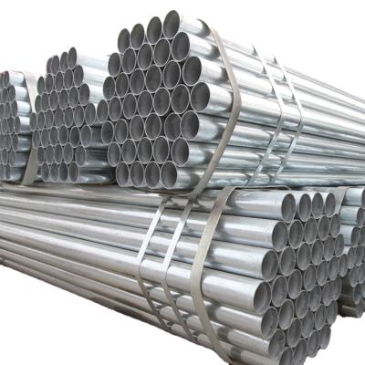 China High Quality Liquid Pipe In China Hot Dip Galvanized Round Steel Pipe Iron Tube for sale