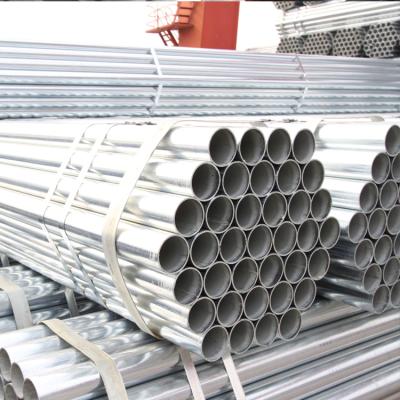 China Liquid Pipe Q235 ASTM A500 Hot Dip Galvanized Steel Pipe Round Iron Tube for sale