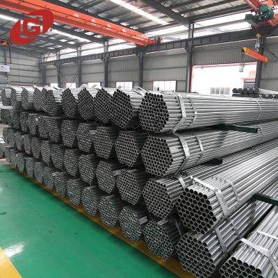 China Galvanized Structure Pipe Hot Dip Round Steel Pipe And Tube Scaffolding Steel Pipe for sale